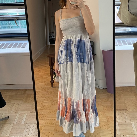 ** SOLD DO NOT BUY ** Tie-dye maxi dress!! Perfect for the summer - Picture 5 of 8
